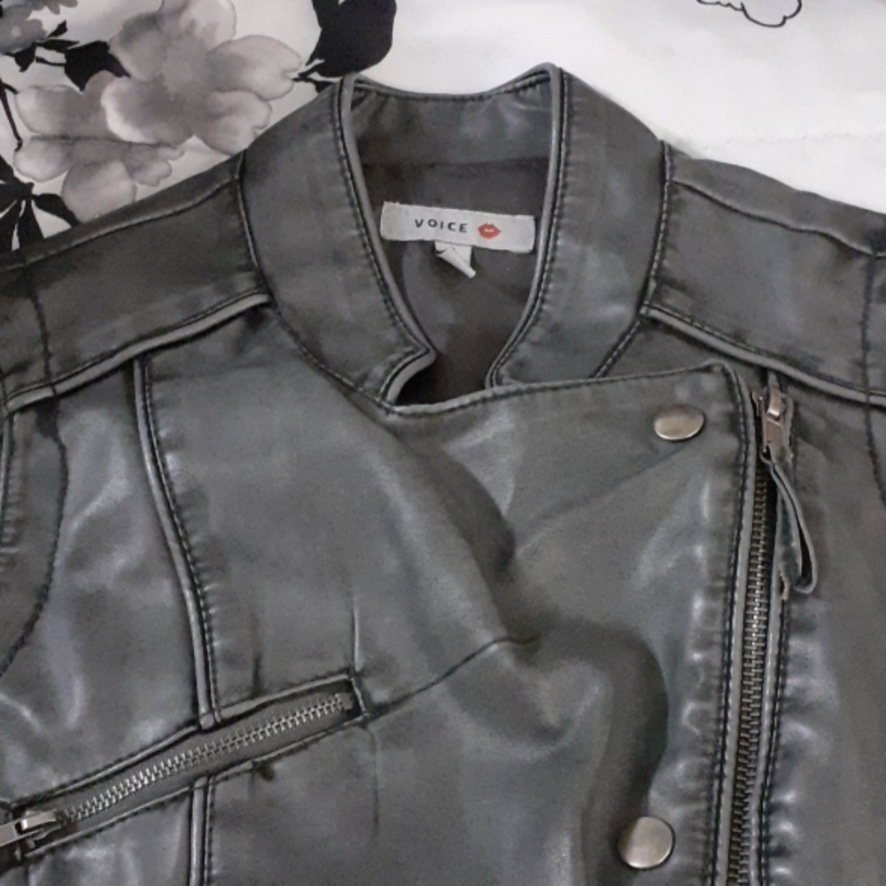 Biker style vest